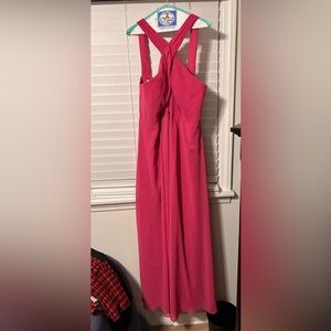 Azazie Vibrant Pink Dress